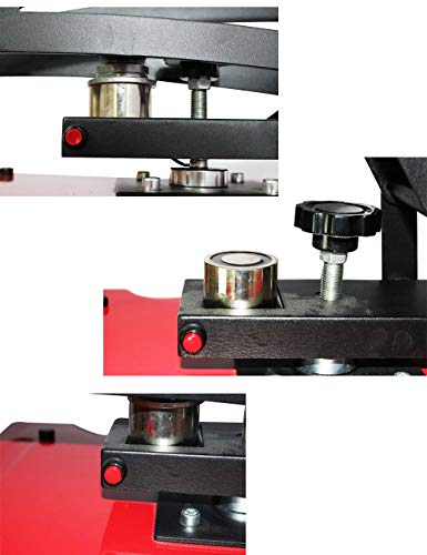 Máquina de Estampado Térmico Auto Open 16" x 20" 110V miniatura 5