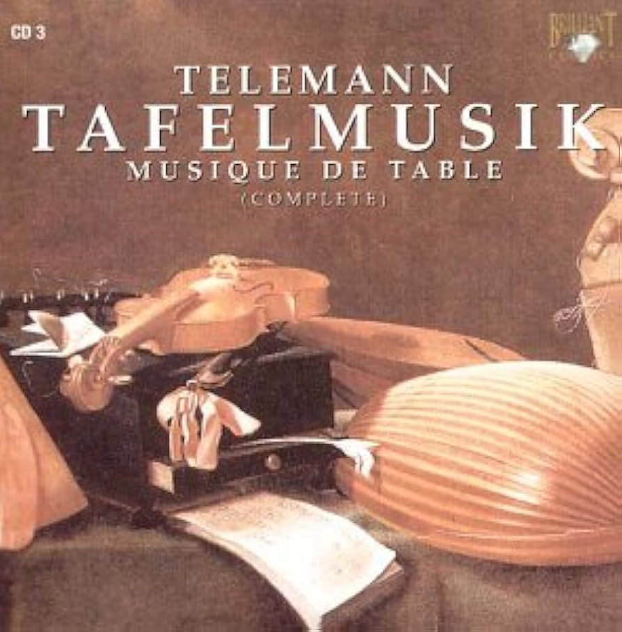 テレマン:ターフェルムジーク(全曲) ヴェンツィンガー 指揮 4CD テレマン:ターフェルムジーク(全曲) ヴェンツィンガー 指揮 4CD