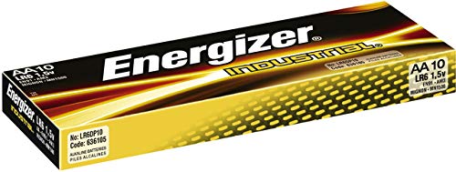 Energizer AA Industrial Battery (Pack of 10)