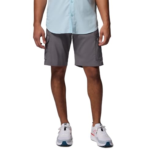 Columbia Men's Silver Ridge Utility Cargo Short, City Grey, 38