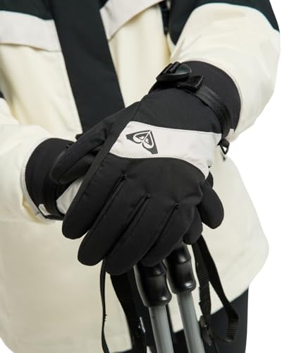 Roxy Technical guantes de nieve para mujer gris impermeables y cálidos 2