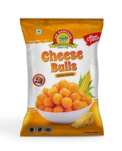 Om Namkeen Cheese Balls | 100 Grams (Pack of 2)