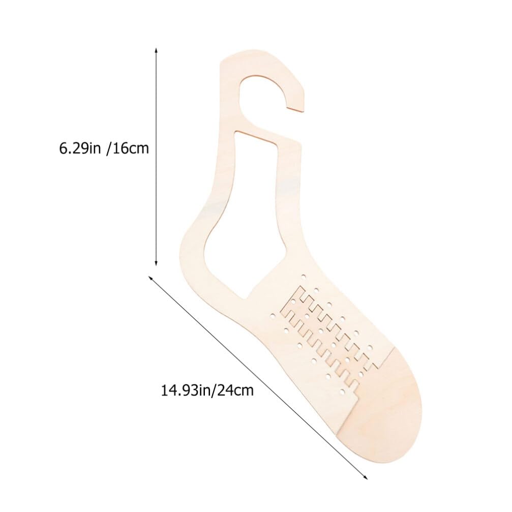 Lot De 4 Planches à Chaussettes En Bois Pour Tricot Et Crochet - Tendeurs Chaussettes DIY