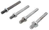 All American Sharpener 4 Stainless Steel Pin Set Includes M8 x 1.25 5/16-18 M10 x 1.5 3/8-16 for...