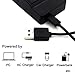 USB Battery Charger for Panasonic HC-V750, HC-V760, HC-V770, HC-V785, HC-V800K, HC-V800, HC-V808 Full HD Camcorder