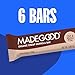 MadeGood Chocolate Chip Granola Bars, 6 Healthy Snack Bars, 0.85 oz Each