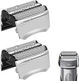 70S Series 7 Replacement Shaver Heads Compatible with Braun S7 Replacement Head Wet and Dry, 70s Blades for Braun Series 7 Electric Foil Shavers 720,750CC, 760CC,790CC,9565