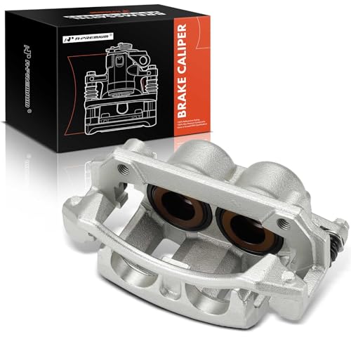 A-Premium Disc Brake Caliper Assembly with Bracket Compatible with Select Dodge Models - Dakota 2003-2004 - Front Left Driver Side by A-Premium - Image 9