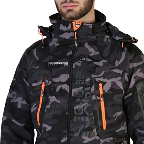 Cazadora Geographical Norway Techno-Camo_Man térmica e impermeable 5