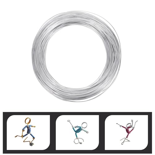 Alambre flexible de alta plasticidad de 1mm para modelar con alicates 3