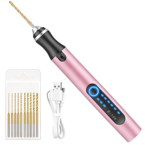 Ainiv Mini Perceuse Électrique Sans Fil à 3 Vitesses, Perceuse à Main Électrique à Chargement...