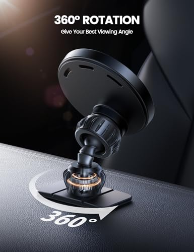 Lamicall 15W MagSafe Wireless Car Mount Charger — view 6