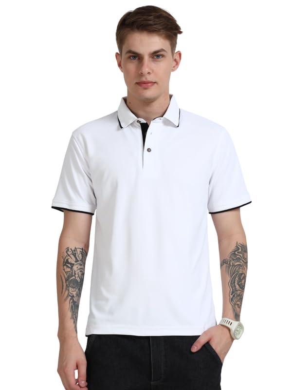 Men’s Premium Polo T-Shirt | Soft Breathable Fabric | Quick-Dry, Lightweight Casual & Sports Wear-image-18