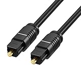 【Mehrkanal-Surround-Sound】 Kabel kann für Mehrkanal-Surround-Sound, unkomprimiertes PCM-Audio und komprimierte 5.1- bis 7.1-Surround-Sound-Systeme verwendet werden, einschließlich Dolby Digital Plus, DTS-HD mit hoher Auflösung und LPCM.