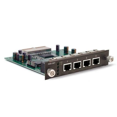 Image of D-Link DEM-340MG 4-Port SFP /mini-GBIC Exp., Module for the DGS-3212SR