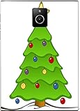 Cute Cartoon Christmas Tree Vinyl Decal Sticker Skin by Debbie's Designs for BlackBerry Passport