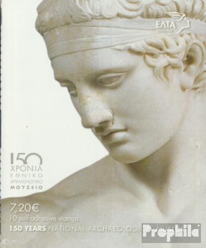 Grèce 2936MH carnet de timbres complet édition 2017 MNH Musée Archéologique National