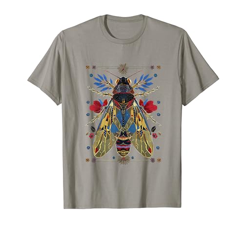 Cicada Entomology Lover Cicada Fest 2024 Broods XIX XIII T-Shirt