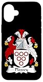 Einfache Installation Hülle für iPhone 16 Plus Plessey Wappen - Familienwappen