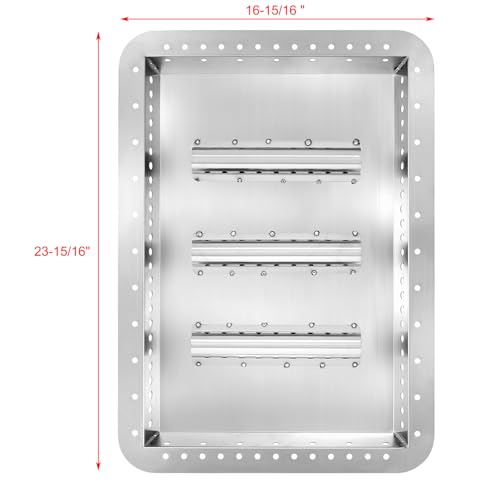 G421-0200-W1 Charcoal Tray Replacement for Charbroil Gas2coal Grill Parts 463340516 463370519 463336818 Charcoal Pan Char broil Gas 2 Coal 3 Burner Ash Catcher 466370516 463341918 Charcoal Pan by Oklagarden - Used condition - Image 5