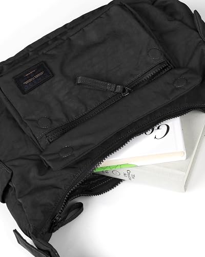 Image of ZIMEGO Signature Cargo Pack Nylon Casual Crossbody Bag Everyday Essential Travel Hobo Bag