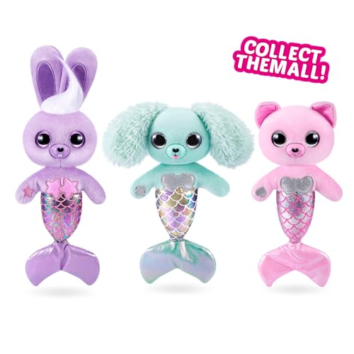 Pets Alive Furmaids by ZURU Mermaid Plush Interactive Lights Sounds Girls Toy (Green Puppy)