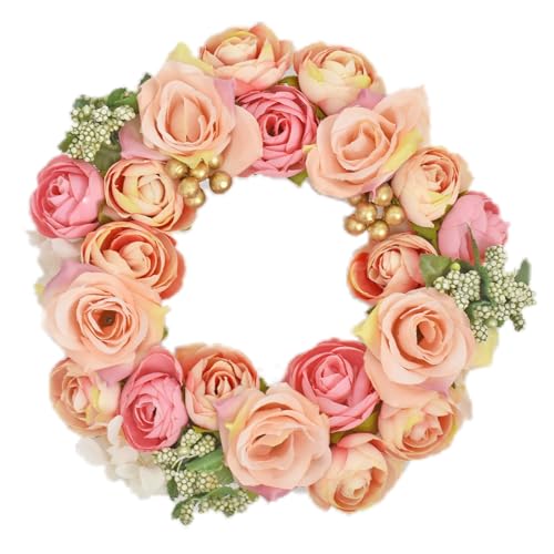 珊瑚風チャーム付き ピンクローズフラワーキット