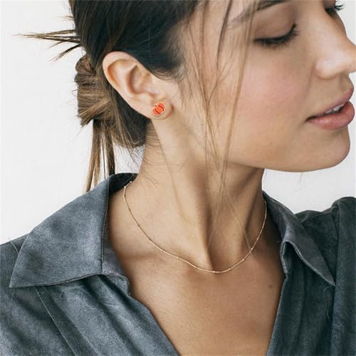 6 Pairs Thanksgiving Earrings Set for Women Autumn Turkey Corn pumpkin Sunflower Maple Leaf Stud Earrings Funny Enamel Fashion Earring Holiday Party Accessory Jewelry Gifts4