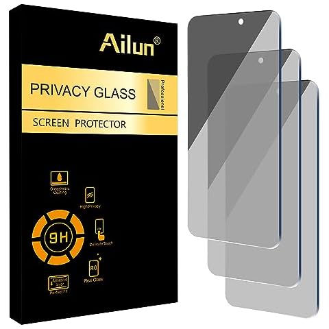 Ailun Privacy Screen Protector for iPhone 15 / iPhone 15 Pro Cover