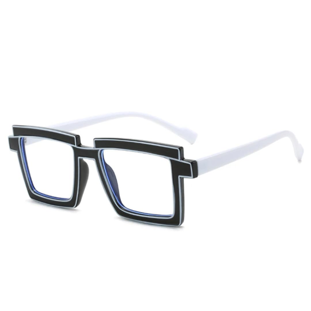 Gafas de sol de color retro para mujer, montura de gafas de moda para hombre