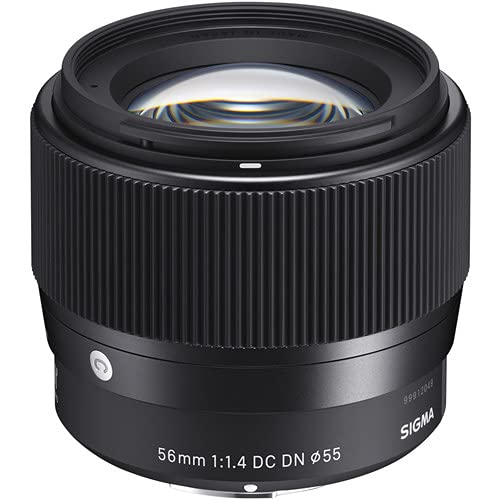 Image of Sigma 18-50mm f2.8 + Sigma 56mm f1.4 DC DN Contemporary Lens for Sony E with Sunshine Photo Accessories Bundle - 4 Years USA Manufacturer Warranty