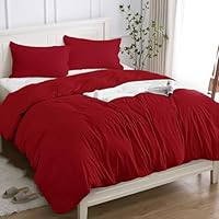 Cotopuro Beddengoed 155 x 200 cm, 3-delig, 100% katoen, dekbedovertrekset 200 x 155 cm (1 kussensloop 50 x 80 cm), van premium katoen, 150 g/m², zacht, ademend, hypoallergeen, zwart