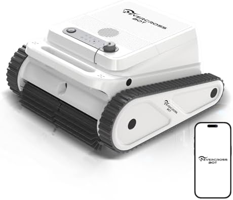 Bild 13 - U8 Poolroboter Boden und Wand, Kabelloser Poolsauger Akku mit Wasserlinienreinigung, 120 Min Batterielaufzeit, Intelligenter Navigation, Selbsteinparkfunktion, Reinigungsfläche bis 200㎡