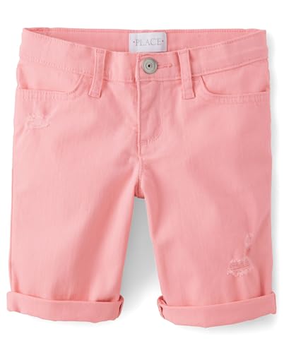 Image of The Children's Place Girls' Solid Skimmer Shorts