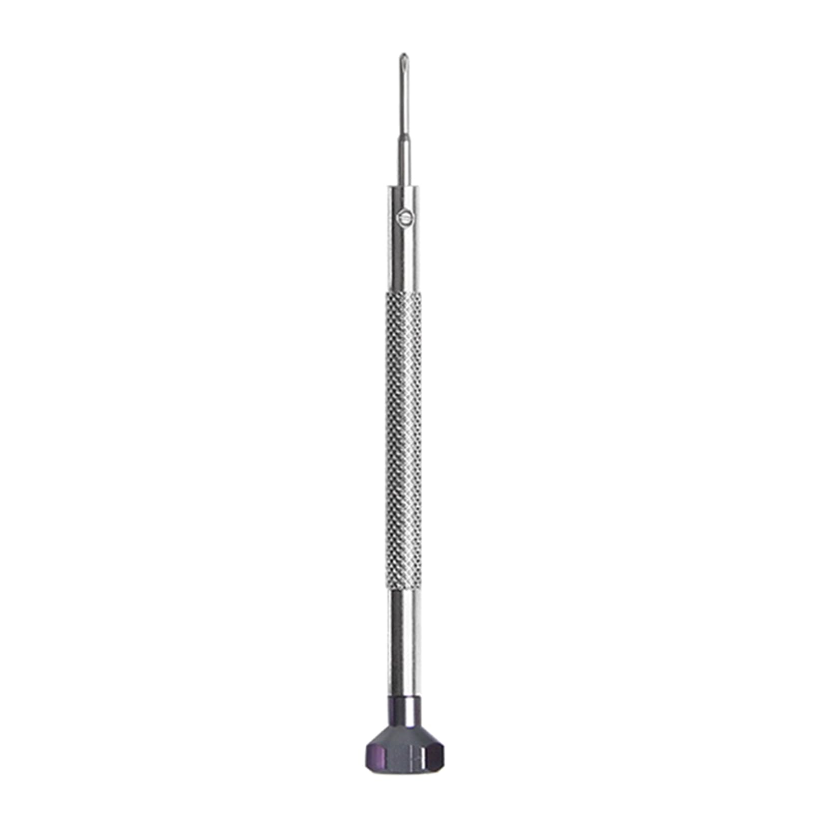 Watch Repair Screwdriver: Alloy Steel Tip, Textured Grip Aluminum Handle for Jewelry & Eyeglass Maintenance Colorful Watch Screwdriver
