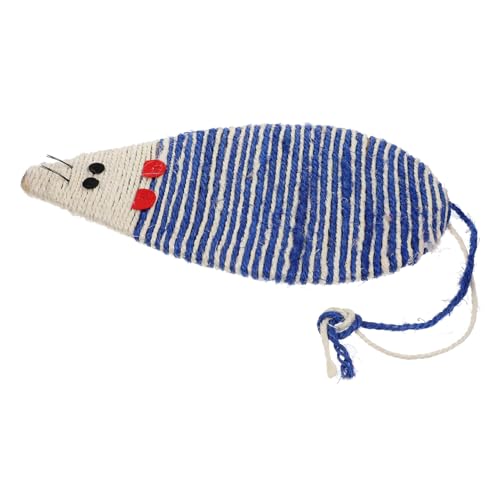 POPETPOP Multi Scratch Board Cat Accessory Set Scratcher Mouse Toy Claw Grinding Board Random Style