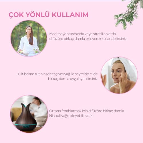 Onka Farma Nioli Uçucu Yağ%100 Doğal Saf Katkısız Aromaterapi Cilt Bakım Yağı Buhurdanlık Kokusu 10 ml