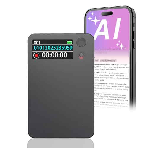 AI Voice Recorder,Powate 64 GB Recorder Transcribe Summarise and ...