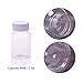 Bluecell 10 pcs Plastic Clear Empty Plastic Solid Powder Medicine Pill Cylindrical Chemical Container Reagent Bottle 80ml Product Name