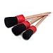Detail Buddy Premium Detail Brush for Wheels, Interior, Leather, Trim - Set of 3