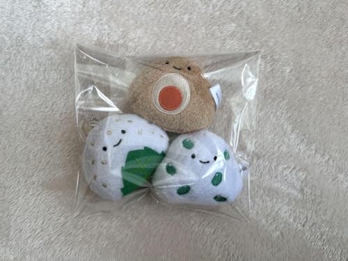 にっこりーノ おむすびのぬいぐるみ しそごま 枝豆 煮たまご 3点セット