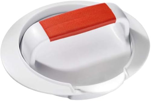 Miniatura 3 de QELEG Prensa antiadherente para hamburguesas, molde para hacer hamburguesas, hamburguesa jugosa y regular para hacer carne redonda