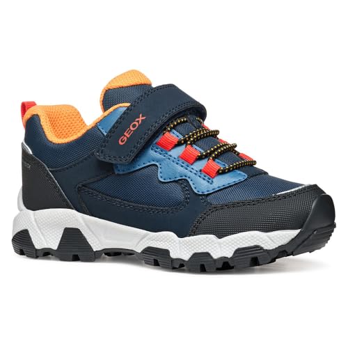 Geox J MAGNETAR Boy B ABX Sneaker, Navy/Avio, 38 EU Geox J MAGNETAR Boy B ABX Sneaker, Navy/Avio, 38 EU