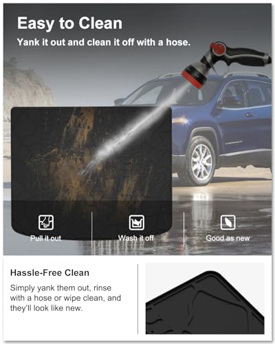 Image of Kiwi Master Floor Mats & Cargo Mat for 2014-2023 Jeep Cherokee