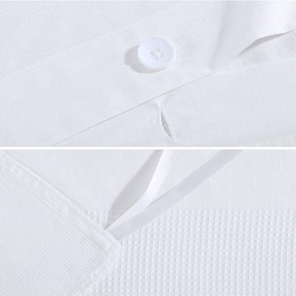 Miniatura 10 de Vera Wang - Juego de funda de edredón tamaño Queen, ropa de cama de algodón de lujo con fundas a juego, decoración del hogar para todas las