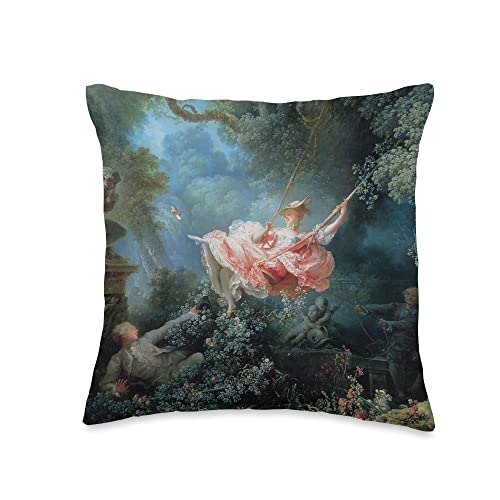 Jean-Honoré Fragonard The Swing Throw Pillow