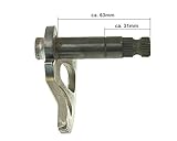 Kickstarterwelle 63mm-31mm 2takt China 1E40QMB, CPI, Keeway für RIVERO VR 50