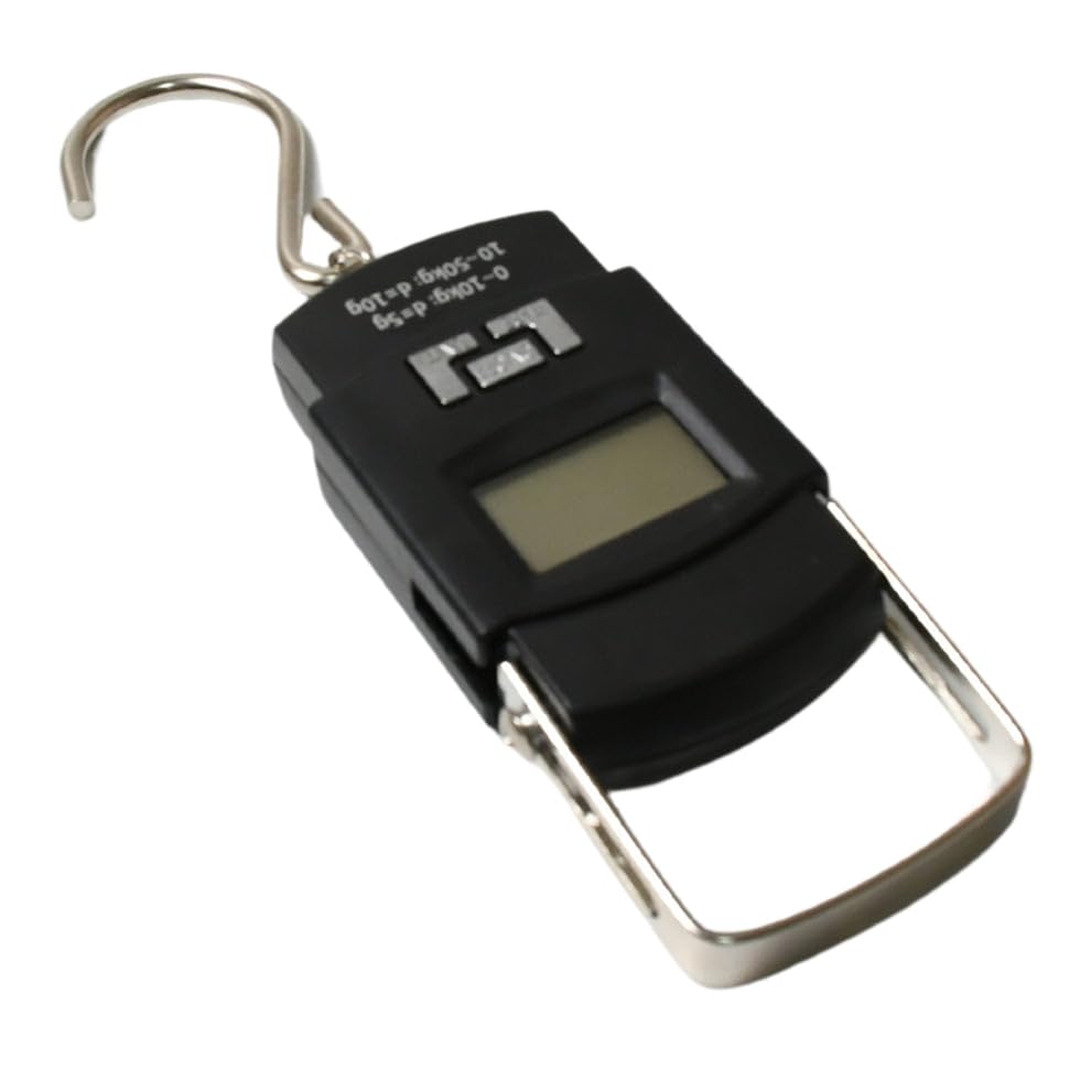 Digital Hanging Weighing Scale 50kg Capacity | Portable Electronic Luggage Weight Machine with LCD Backlight Display | 10g Accuracy | Tare Function | Auto Shut-Off | Kg/Lb/Oz Measurement-image-11