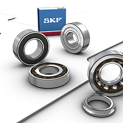 SKF Angular Contact Radial Ball Bearing, Bearing Steel