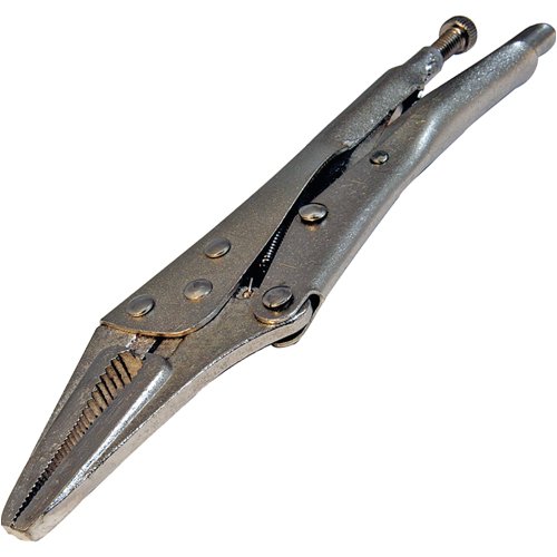 175 Mm Silverline 868629 Self Locking Pliers Long Nose 175Mm 7 Length
